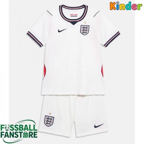 England Replik Heimtrikot Kinder WM 2026 Kurzarm (+ Kurze Hosen)